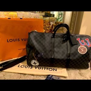 Authentic Louis Vuitton 55”keepall limited edition